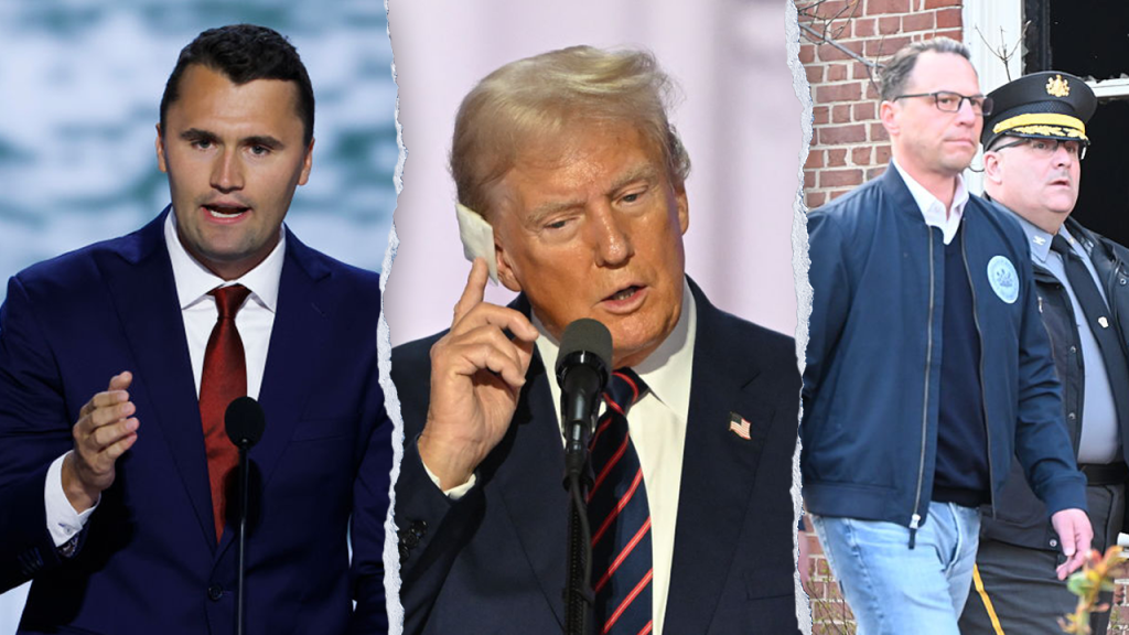 The murder of Charlie Kirk highlights the increasing political violence.