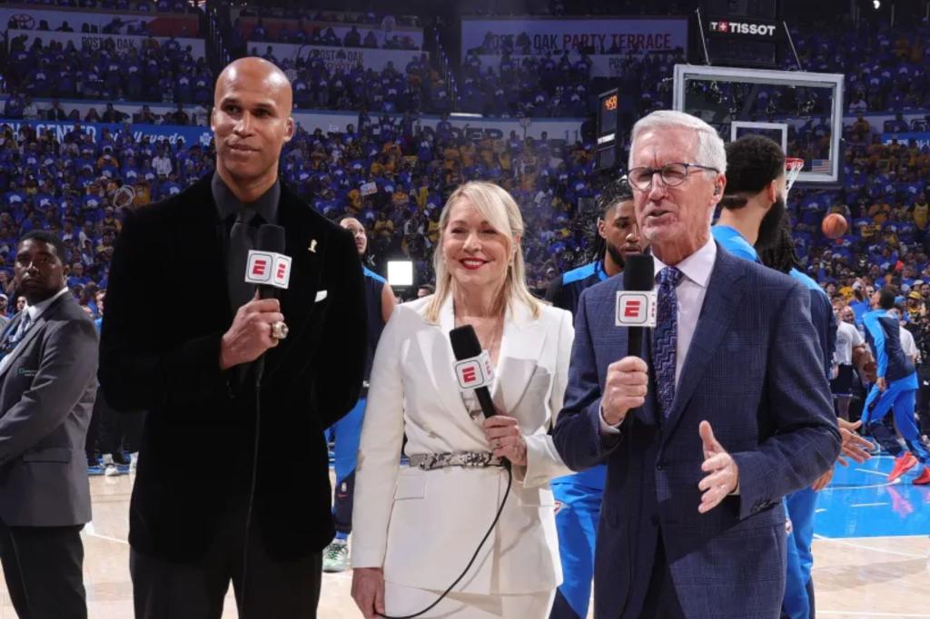 The reasoning behind demoting Doris Burke was the correct choice, according to an ESPN executive.