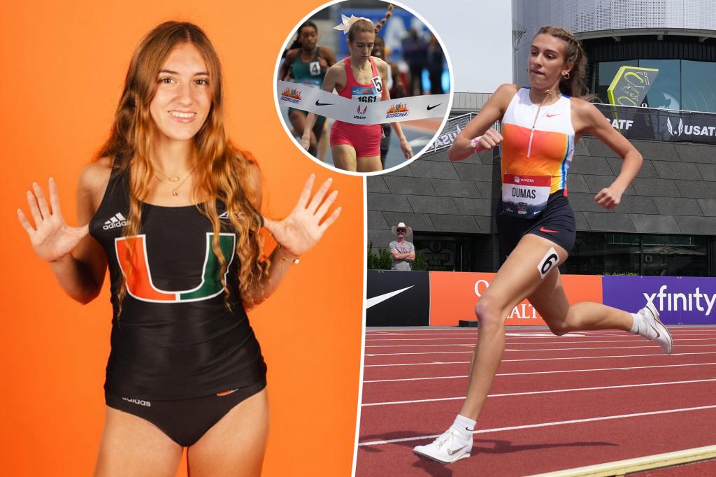 The unexpected New Jersey track star breaking records, aiming for the Olympics.