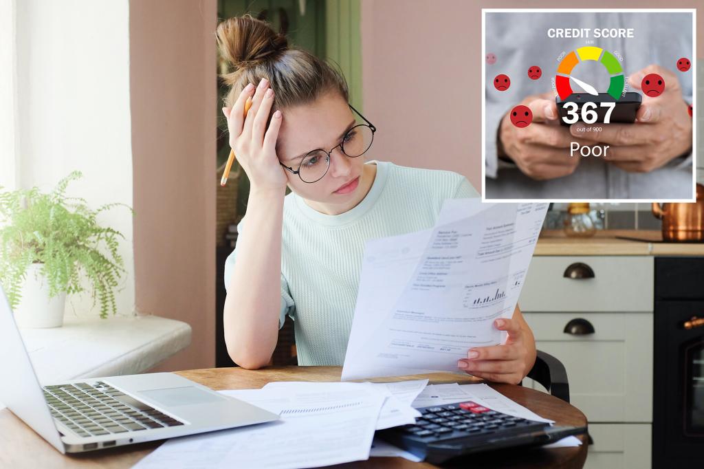 This year, Gen Z experienced the biggest decline in credit scores compared to other generations.