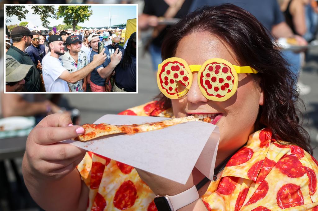 Thousands gather at pizza festival organized by Dave Portnoy