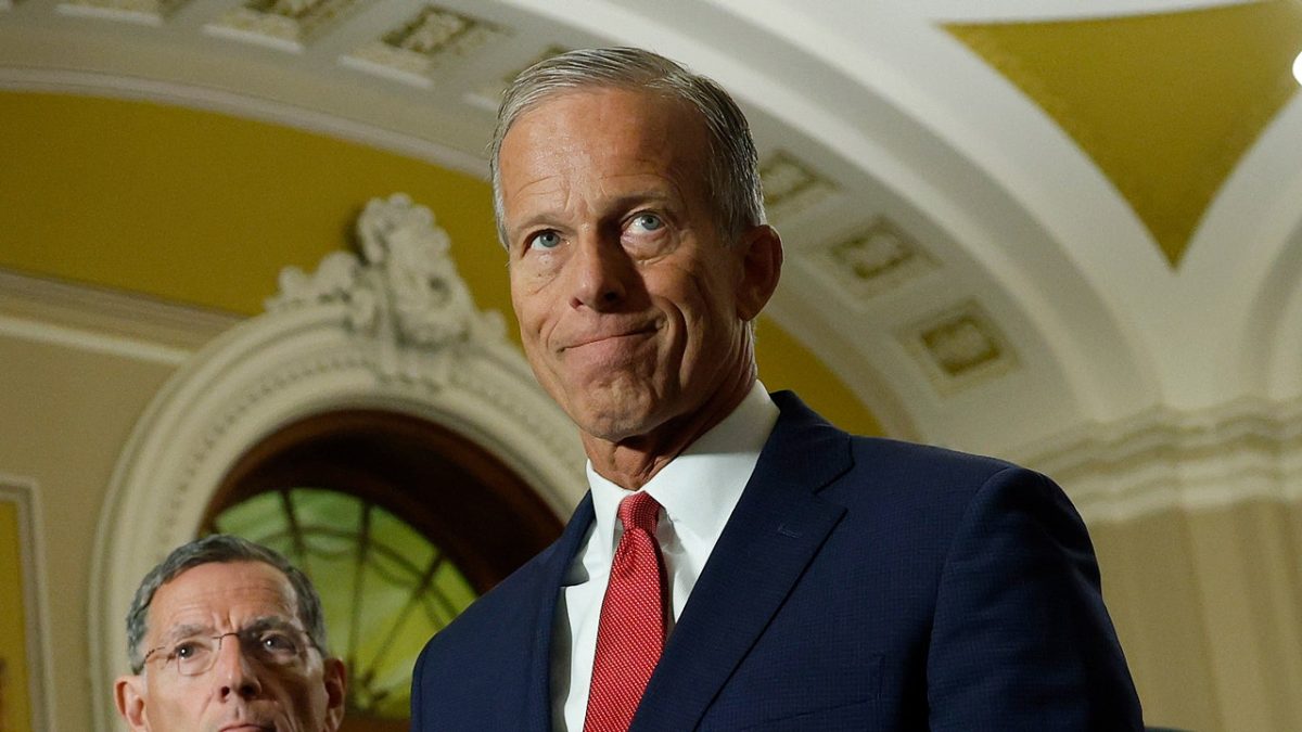 Thune's strategy for rapid confirmations involves a 'suitcase nuke' approach.