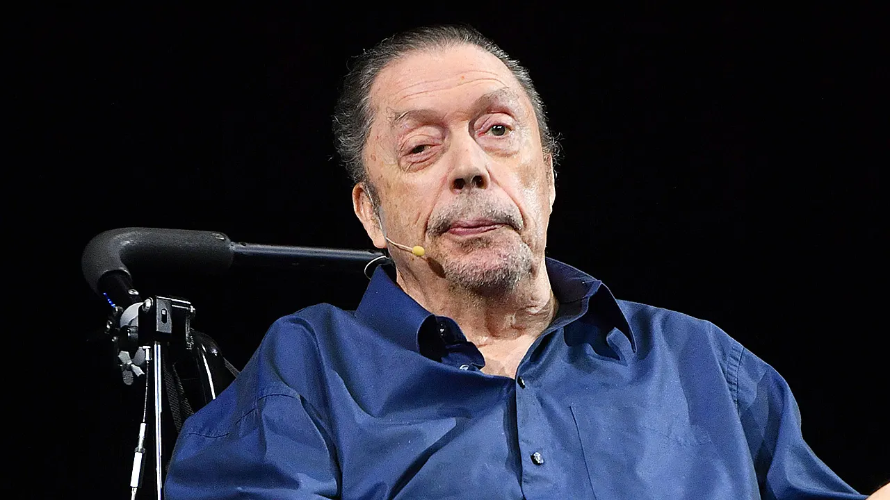 Tim Curry discusses his health and wheelchair use following his stroke in 2012.