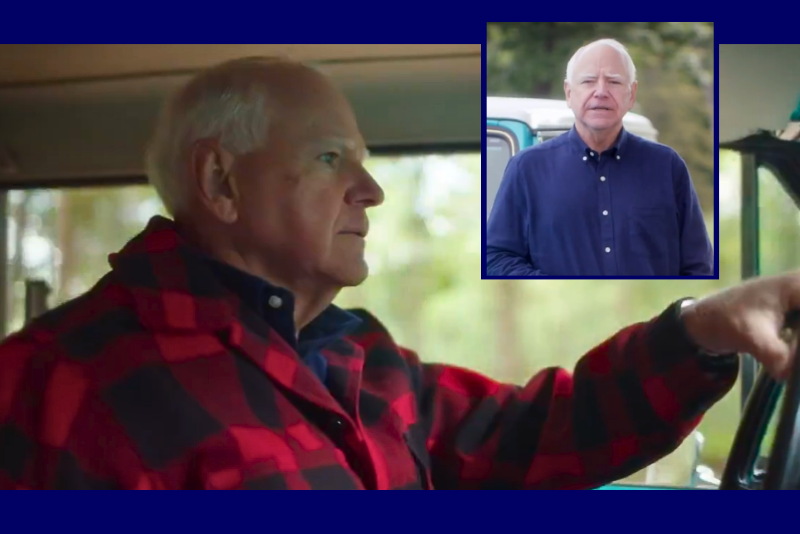 Tim Walz declares his candidacy for a third term as governor, criticizes the Trump administration in a campaign video.