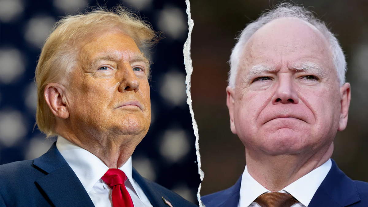 Tim Walz is under criticism for his remarks about Trump's health during the Labor Day event.