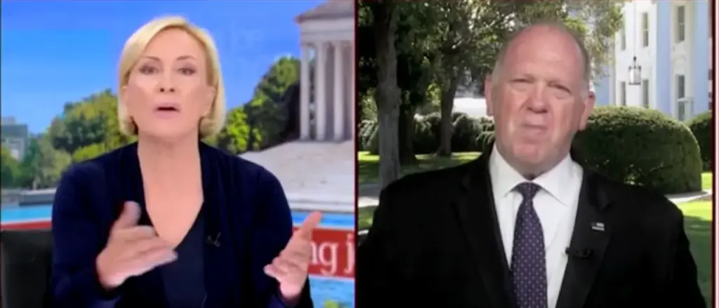 Tom Homan Stuns Mika Brzezinski on MSNBC by Correcting Misconceptions About ICE Raids