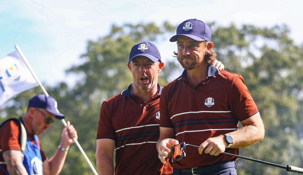 Tommy Fleetwood excels, Rory McIlroy playfully interacts with fans as Europe increases its Ryder Cup advantage