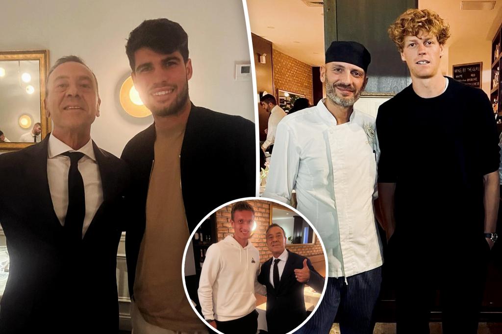 Top tennis players gather at this NYC Italian restaurant during the US Open