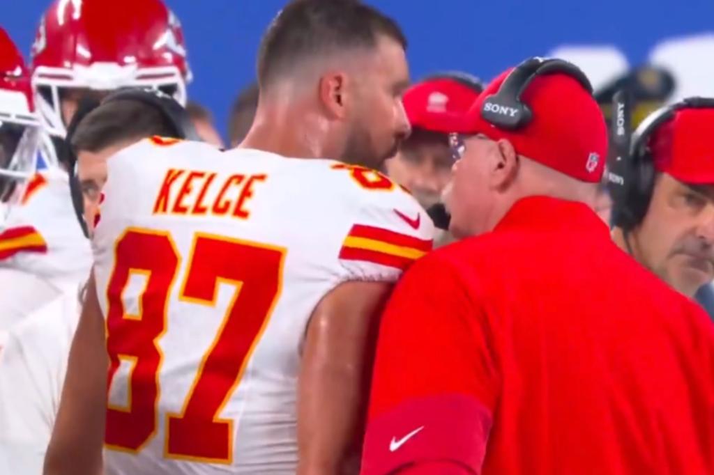 Travis Kelce addresses his intense argument with Andy Reid