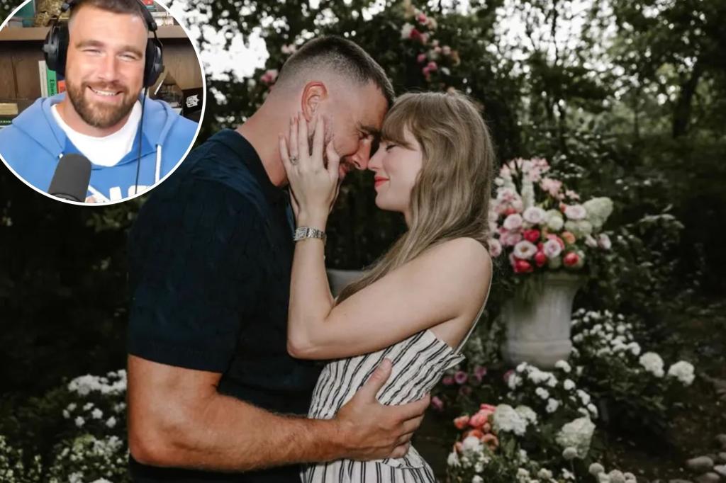 Travis Kelce shares that things feel ‘different’ since his engagement to Taylor Swift on ‘New Heights’