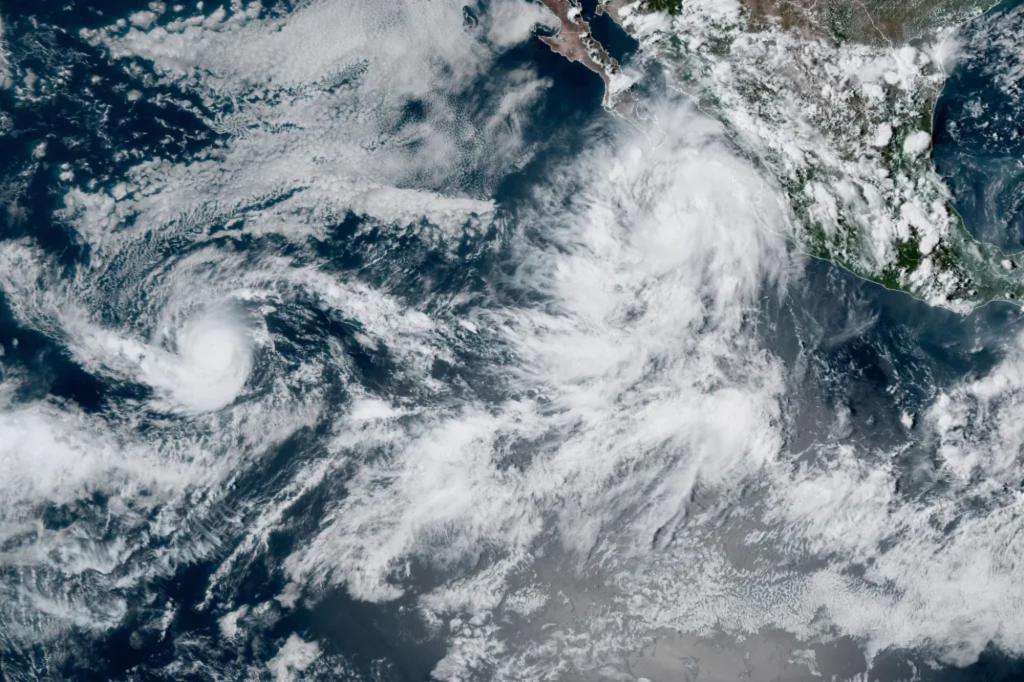 Tropical Storm Lorena develops in the Pacific and might affect the Southwest US.