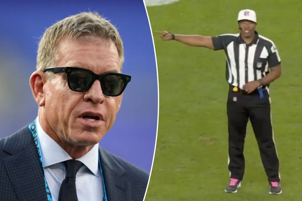 Troy Aikman loses his temper during intense 'MNF' moment