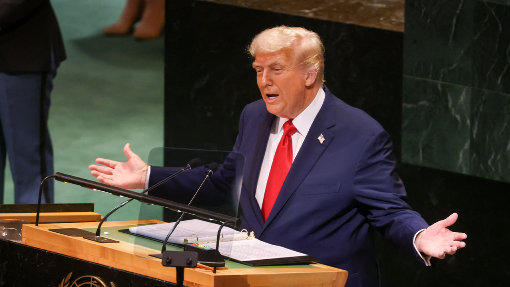 Trump addresses the UN General Assembly and participates in the Ryder Cup this week