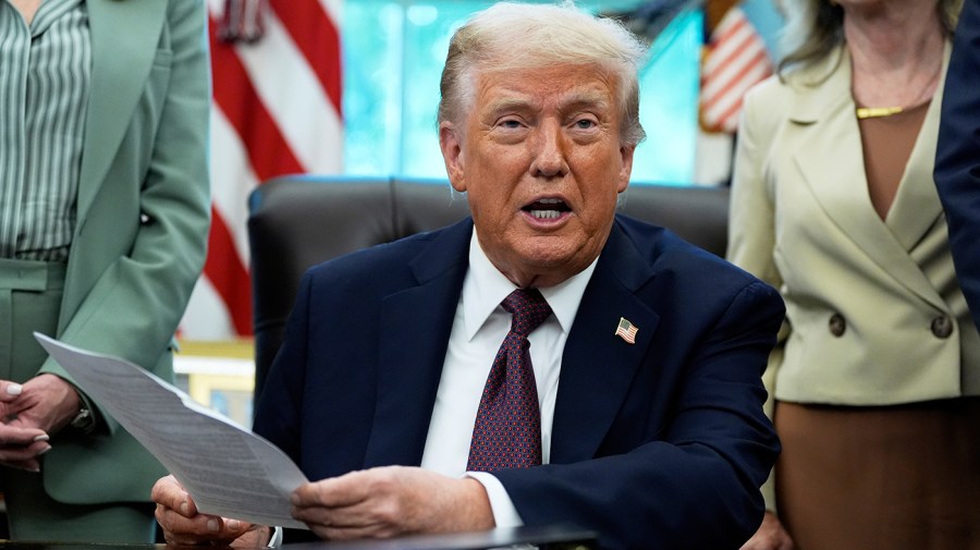 Trump announces autism update will be made on Monday