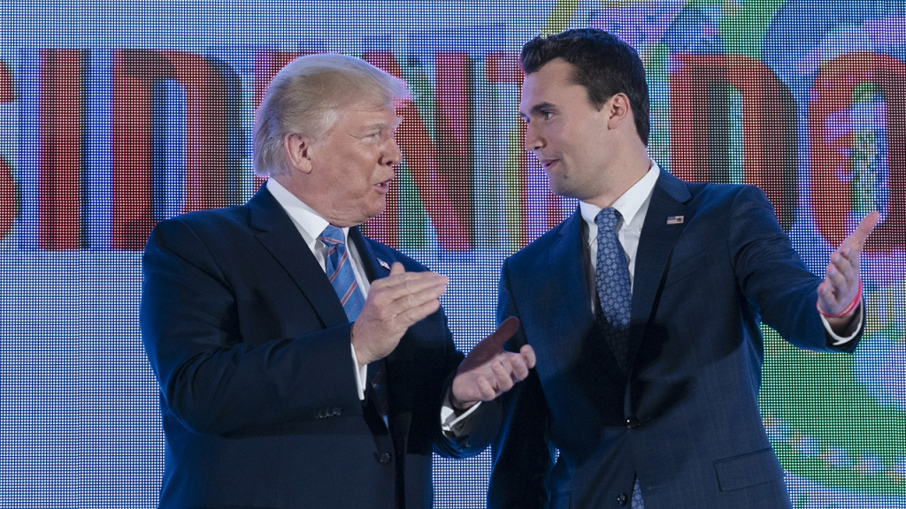 Trump awards Charlie Kirk a posthumous Medal of Freedom following the Utah shooting.