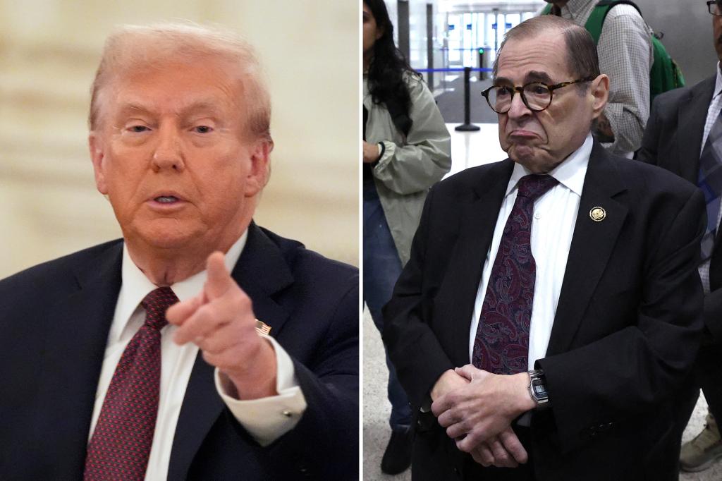 Trump boasts about 'disgusting' Democratic Rep. Jerry Nadler's choice to leave Congress