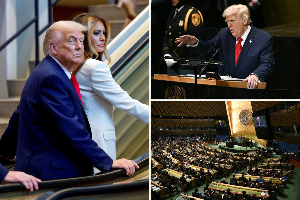 Trump compelled to improvise his UN speech after escalator and teleprompter issues: 'Significant problem'