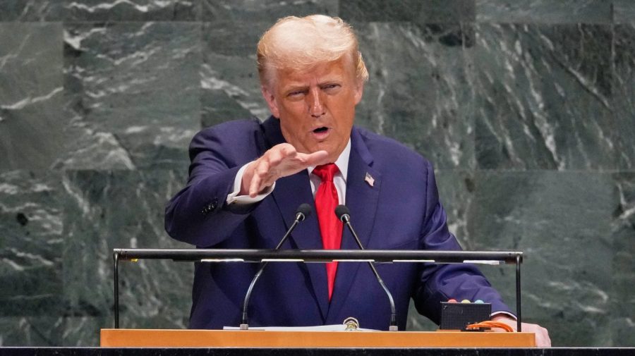 Trump escalates shutdown conflict; confrontational speech at the UN