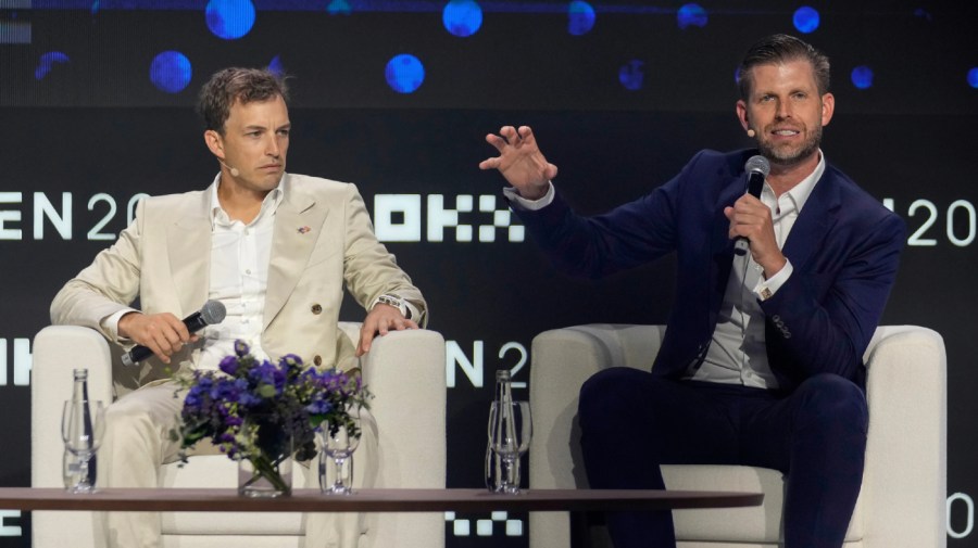 Trump family's World Liberty Financial token starts trading