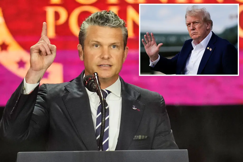 Trump intends to disrupt Hegseth's secret gathering with generals.