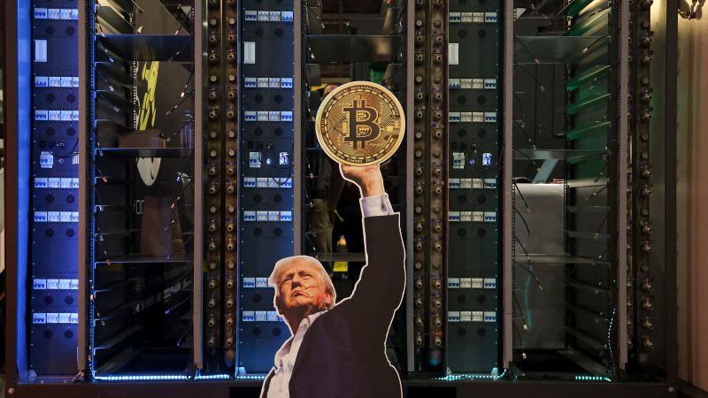 Trump is ready to profit from the cryptocurrency boom he is contributing to.