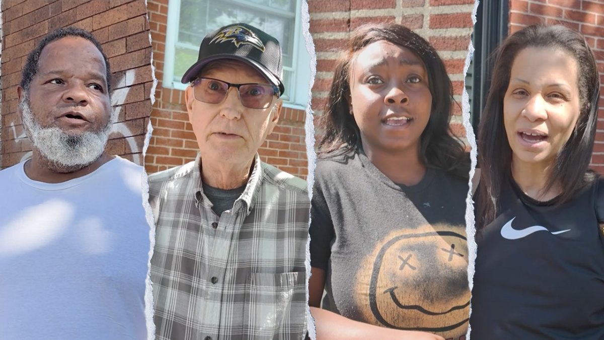 Trump is thinking about deploying troops to Baltimore while residents are divided.
