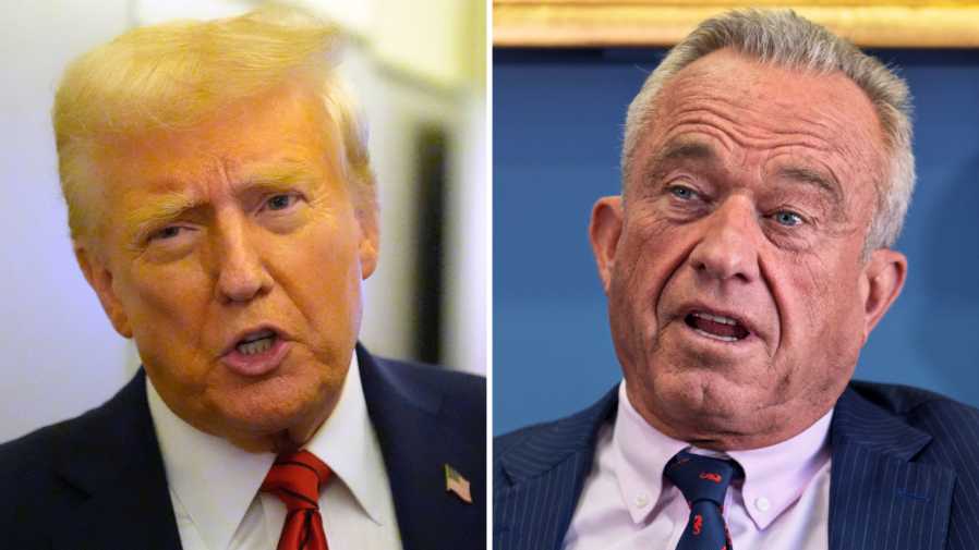 Trump navigates a political dilemma regarding vaccines and RFK Jr.