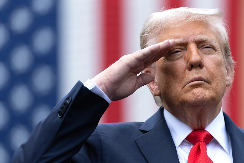 Trump pays tribute to 9/11 victims at Pentagon memorial service on 24th anniversary