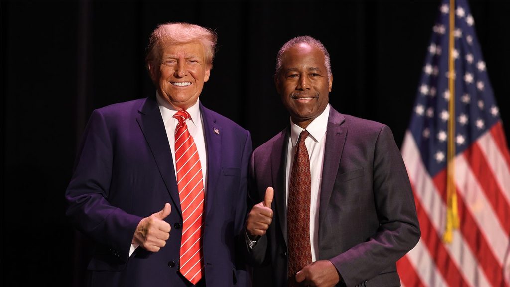 Trump remembers Carson&rsquo;s 2016 prediction: &lsquo;God intends for you to win&rsquo;