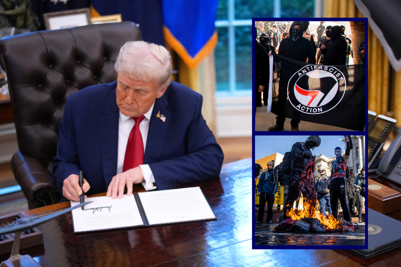 Trump signs Presidential Memorandum to address 'Domestic Terrorism Networks'