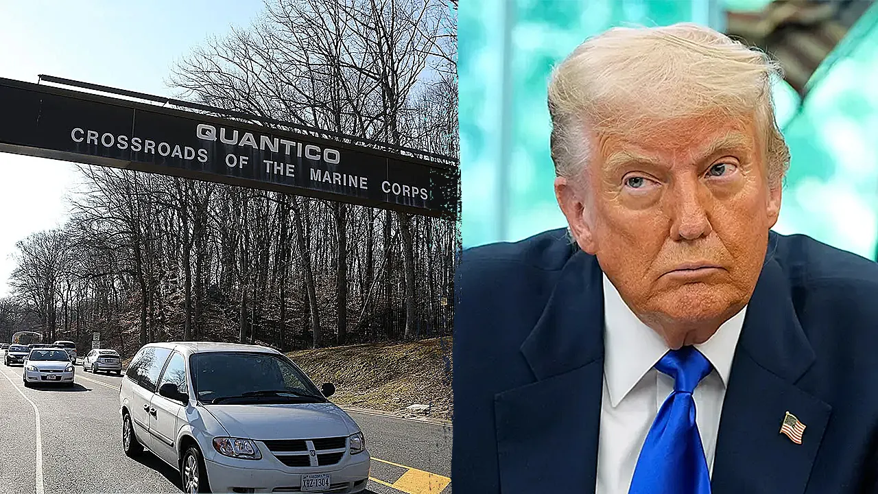 Trump to participate in a historic military meeting with generals at Quantico