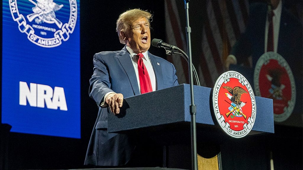 Trump's inconsistent stance on firearms is back in the spotlight during the DOJ's transgender discussion.