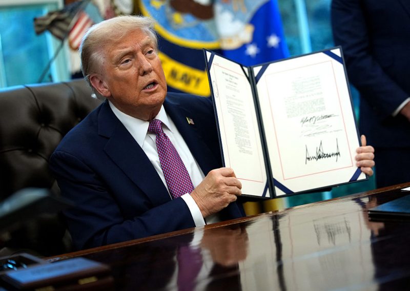 Trump's order provides tariff waivers for nations with U.S. trade agreements