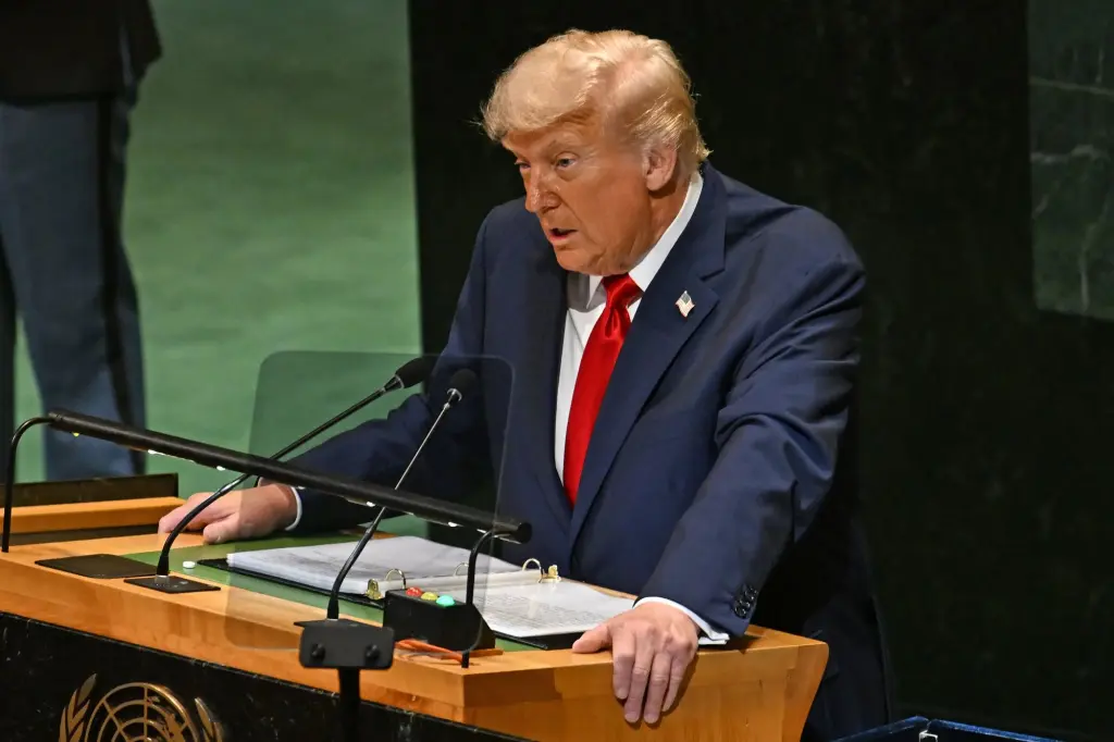 Trump’s passionate speech at the UN: Letters
