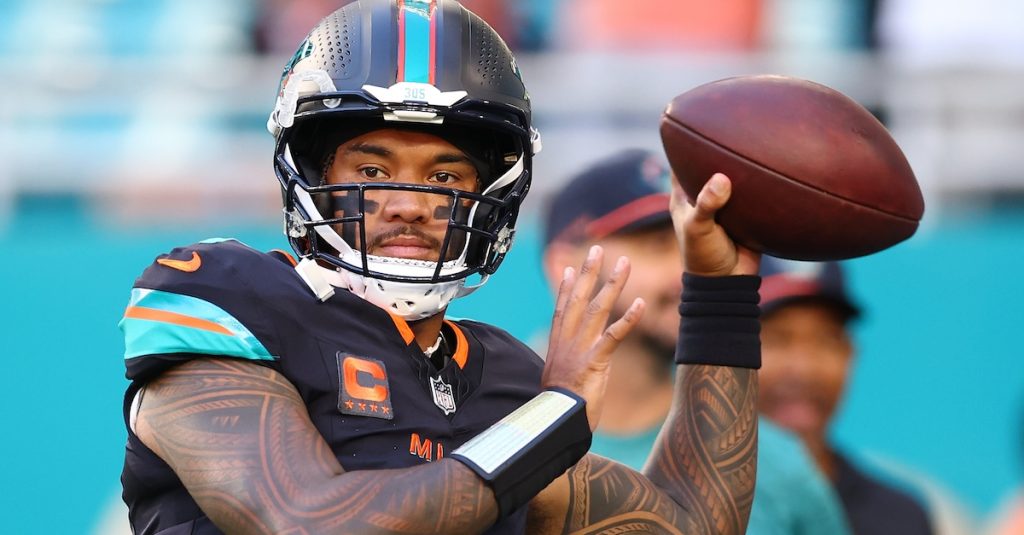 Tua Tagovailoa Thanks Jesus Right After Dolphins' Victory