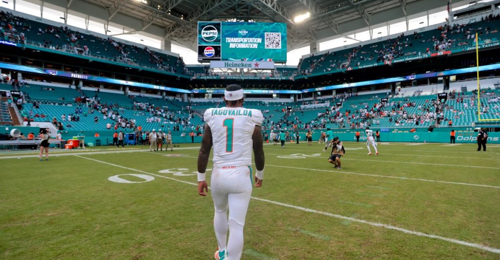 Tua Tagovailoa is turning into the Dolphins' main issue