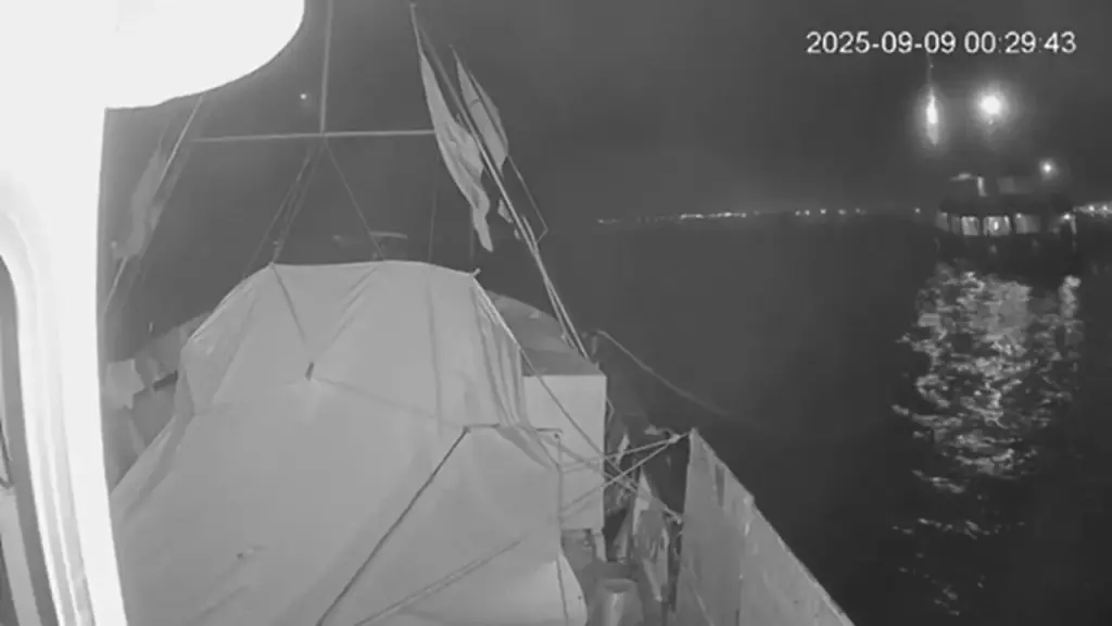 Tunisia dismisses activist assertion of a drone attack on Gaza aid ship.