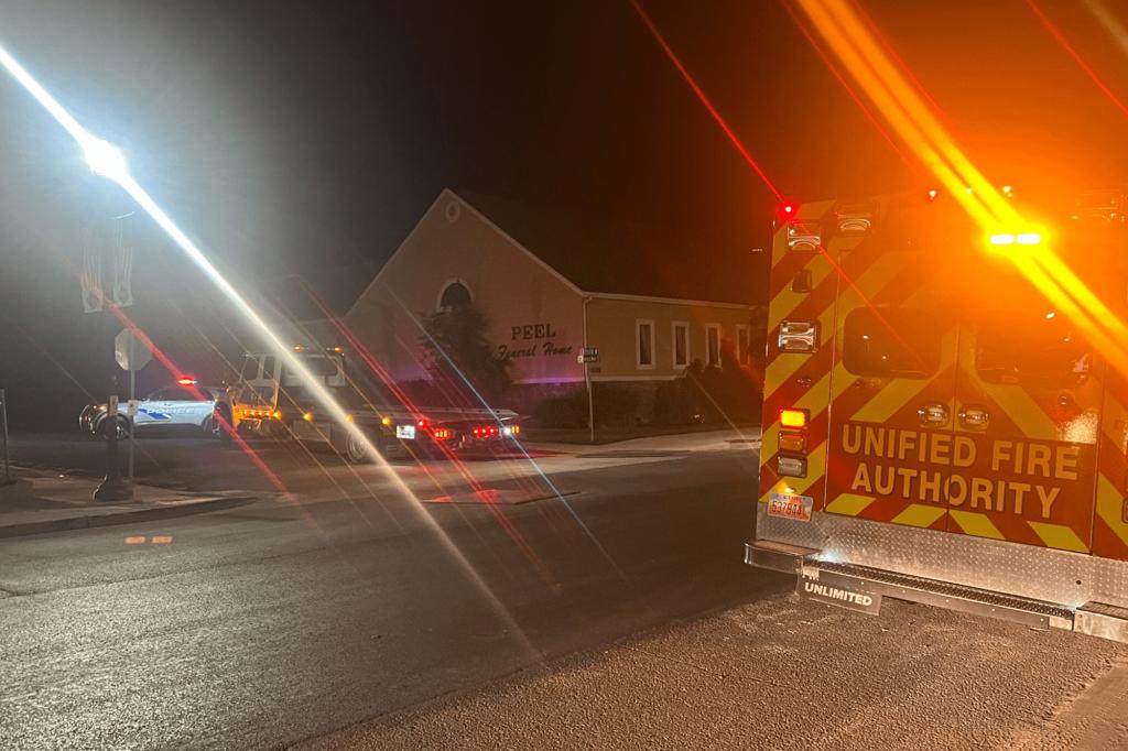 Two men taken into custody for reportedly setting a bomb under a vehicle belonging to a news organization in Utah.