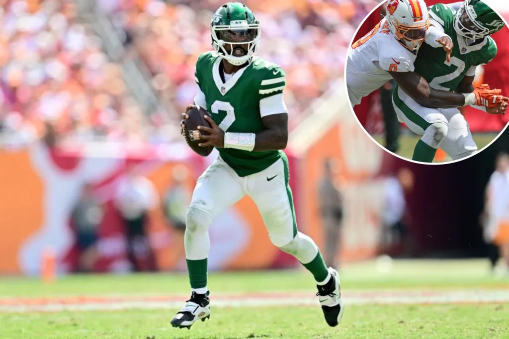 Tyrod Taylor's debut as a Jet was an emotional ride.