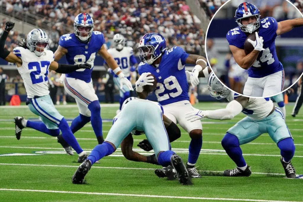 Tyrone Tracy's unique position with the Giants may indicate a new approach.