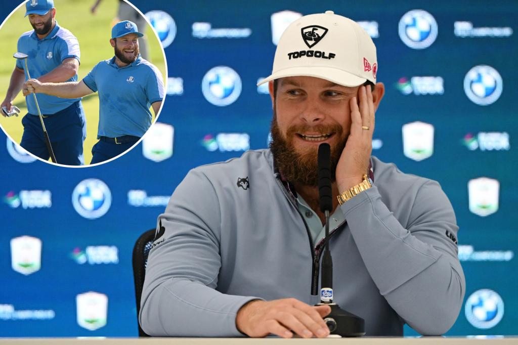Tyrrell Hatton celebrated wildly and suffered a terrible hangover after securing his Ryder Cup place.