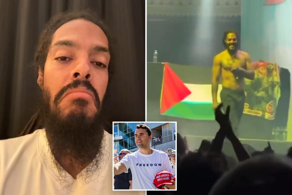 UK punk band Bob Vylan encounters significant criticism for remarks made on stage regarding Charlie Kirk.