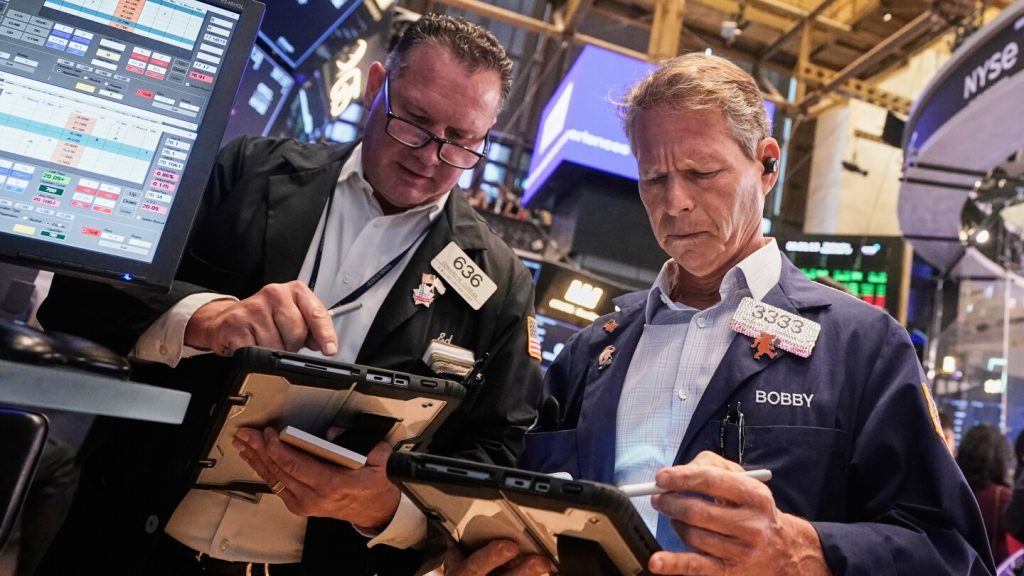 US stocks decline as Wall Street slows down its ongoing surge.