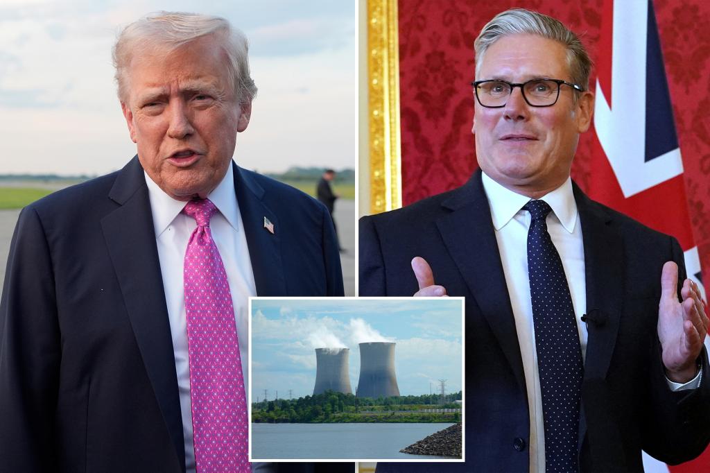 US to finalize nuclear power agreements with UK during Trump's official visit