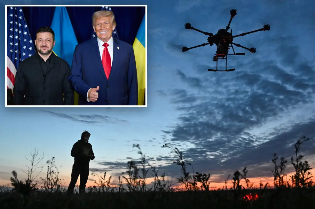 Ukrainian team travels to Washington to finalize drone agreement.