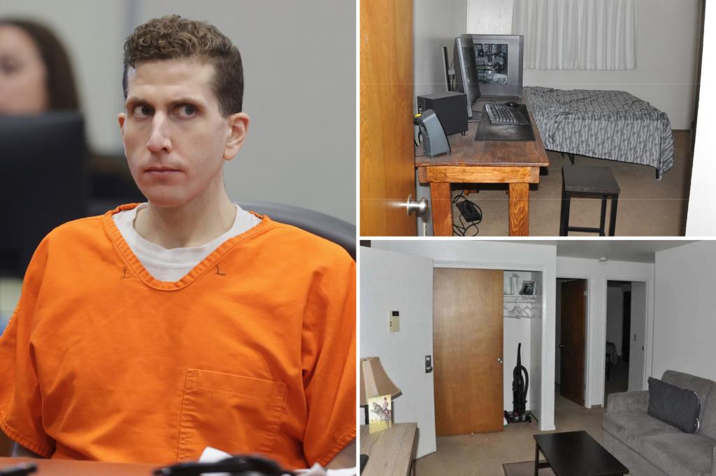 Unsettling images reveal Bryan Kohberger's grim apartment during the Idaho student killings