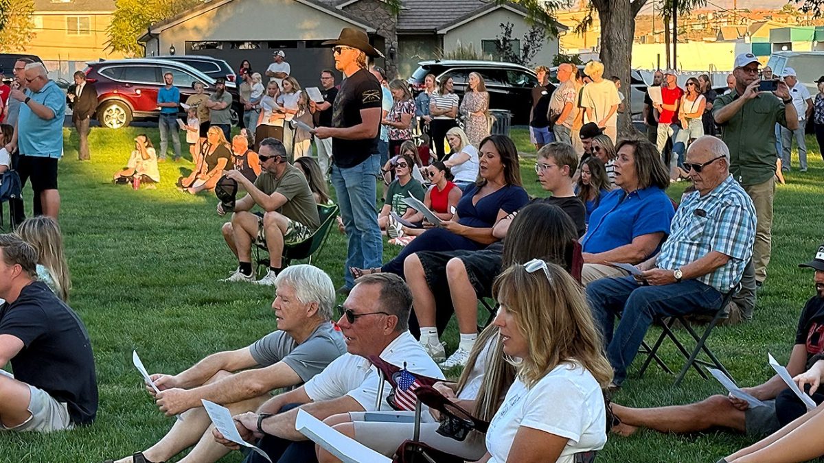 Utah community hosts a vigil for Charlie Kirk, seeks togetherness and healing