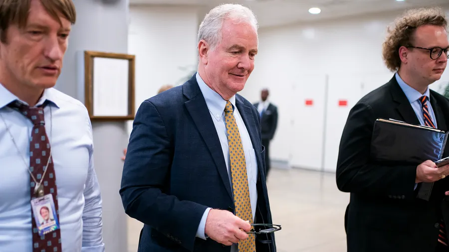 Van Hollen states that Democrats will not provide unrestricted funding to prevent a shutdown