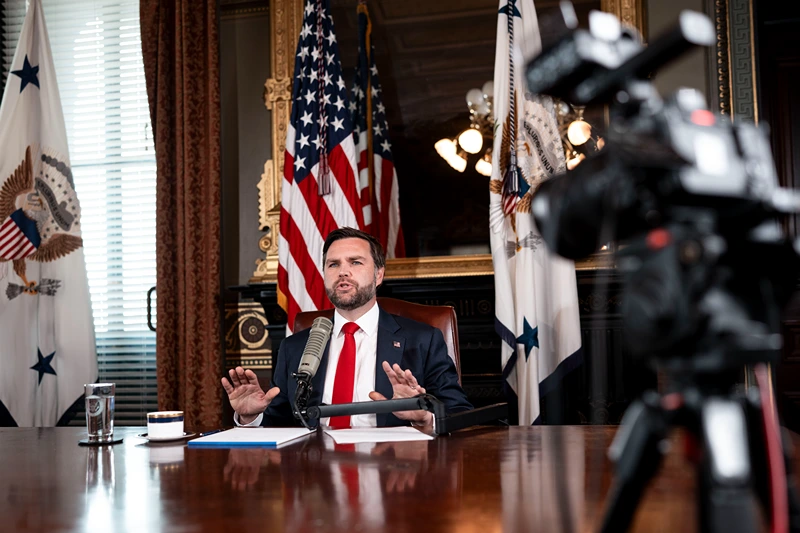 Vance presents a special Monday episode of ‘The Charlie Kirk Show,’ looking back on Kirk’s life and legacy.