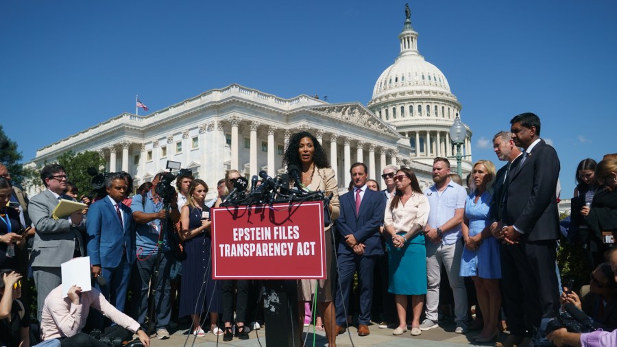 Victims of Epstein call on Congress to push the DOJ to make files public